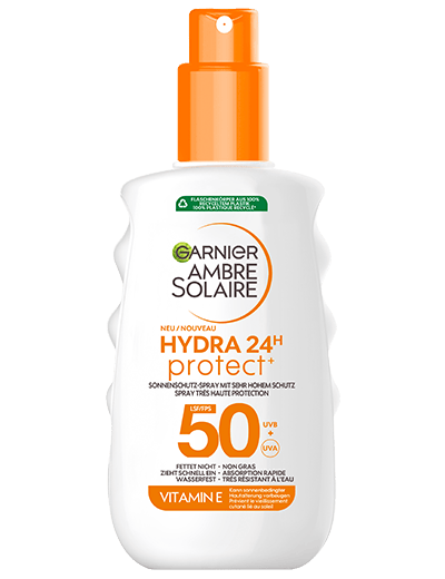 Ambre Solaire Hydra 24h protect+ Sonnenschutz-Spray LSF 50 - Produktabbildung